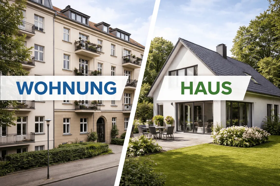 Wohnung oder Haus verkaufen